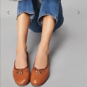 Tory Burch charm ballet flats